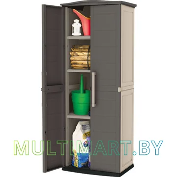 Шкаф Keter Boston Tall Compact (бежево-коричневый)